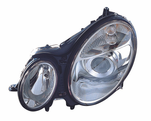 HEAD LAMP LH HALOGEN HQ REPLACEMENT FOR MERCEDES E55 AMG 2004 PARTSLINK NUMBER MB2502108