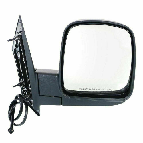 DOOR MIRROR RH POWER HTD W/O SIGNAL TEXTURED REPLACEMENT FOR GMC VAN GMC SAVANA 2007 PARTSLINK NUMBER  GM1321283