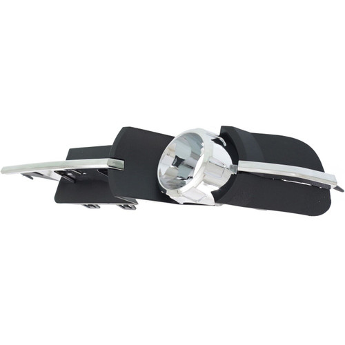 GRILLE LOWER LH OUTER W/FOG LAMP HOLE CHROME/BLACK LT/LTZ  REPLACEMENT FOR CHEVROLET MALIBU 2009 PARTSLINK NUMBER  GM1038115