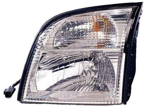 HEAD LAMP LH HQ REPLACEMENT FOR MERCURY MOUNTAINEER 2004 PARTSLINK NUMBER FO2502188
