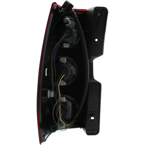 TAIL LAMP RH EXCLUDE DENALI W/RED OUTER LENS YUKON/YUKON-XLX HQ REPLACEMENT FOR GMC YUKON 2007 PARTSLINK NUMBER  GM2801204