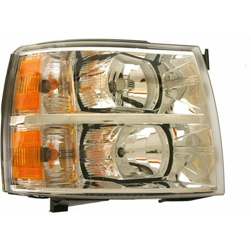 HEAD LAMP RH CAPA REPLACEMENT FOR CHEVROLET PICKUP CHEVY SILVERADO 1500,2500-3500 2009 PARTSLINK NUMBER GM2503280C HEAD LAMP RH CAPA REPLACEMENT FOR CHEVROLET PICKUP CHEVY SILVERADO 1500,2500-3500 2009 PARTSLINK NUMBER GM2503280C