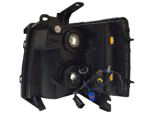 HEAD LAMP RH   REPLACEMENT FOR CHEVROLET PICKUP CHEVY SILVERADO HYBRID 2009 PARTSLINK NUMBER  GM2503280U