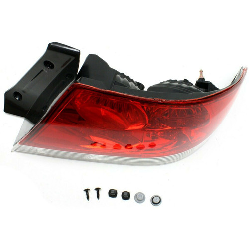 TAIL LAMP RH CLEAR/RED LENS (ES/LS MDL) CAPA REPLACEMENT FOR MITSUBISHI LANCER 2004 PARTSLINK NUMBER MI2801119C