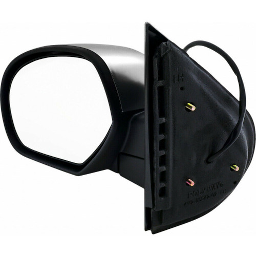 DOOR MIRROR LH POWER HTD W/OFFROAD W/O COURTESY W/O SIGNAL CHROME CAP    REPLACEMENT FOR CHEVROLET SUBURBAN 2009 PARTSLINK NUMBER  GM1320340
