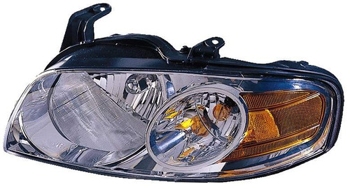 HEAD LAMP LH BASE-S HQ REPLACEMENT FOR NISSAN SENTRA 2004 PARTSLINK NUMBER NI2502151