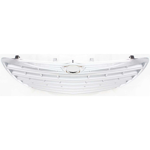 GRILLE CHROME SILVER 2.7L/3.5L   REPLACEMENT FOR CHRYSLER 300 2009 PARTSLINK NUMBER  CH1200275