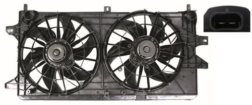 COOLING FAN ASSY 3.4L/3.8L REPLACEMENT FOR PONTIAC GRAND PRIX 2004 PARTSLINK NUMBER GM3115180