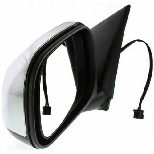DOOR MIRROR LH POWER HTD W/CHROME CAP     REPLACEMENT FOR CHRYSLER ASPEN 2009 PARTSLINK NUMBER  CH1320285