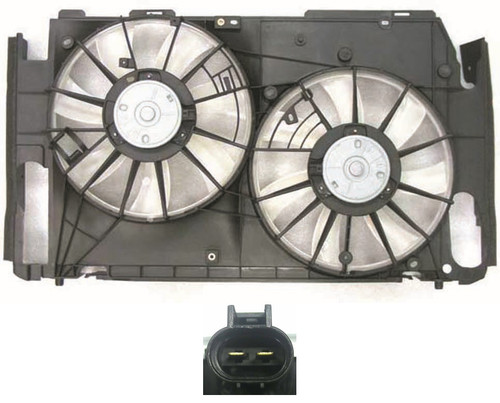 COOLING FAN ASSY 2.4L REPLACEMENT FOR TOYOTA RAV4 2006 PARTSLINK NUMBER TO3117102 COOLING FAN ASSY 2.4L REPLACEMENT FOR TOYOTA RAV4 2006 PARTSLINK NUMBER TO3117102