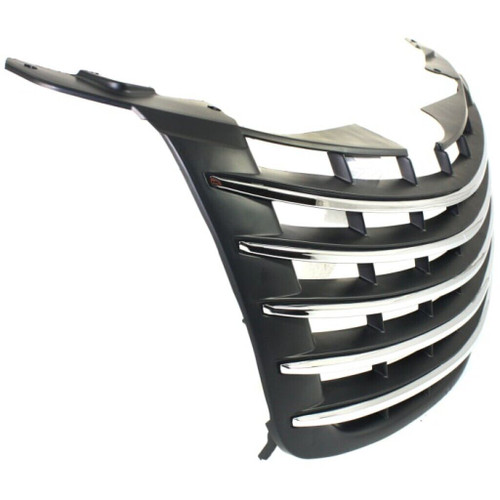 GRILLE PRIMED-BLACK W/CHROME MLDG REPLACEMENT FOR CHRYSLER PT CRUISER 2009 PARTSLINK NUMBER CH1200292 GRILLE PRIMED-BLACK W/CHROME MLDG REPLACEMENT FOR CHRYSLER PT CRUISER 2009 PARTSLINK NUMBER CH1200292