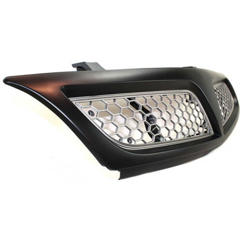 GRILLE BLACK REPLACEMENT FOR PONTIAC MONTANA 2004 PARTSLINK NUMBER GM1200469