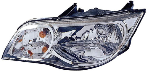 HEAD LAMP LH HQ REPLACEMENT FOR SATURN ION COUPE 2004 PARTSLINK NUMBER GM2502239
