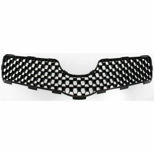 GRILLE UPPER BLACK  REPLACEMENT FOR TOYOTA YARIS HATCHBACK 2006 PARTSLINK NUMBER TO1200295
