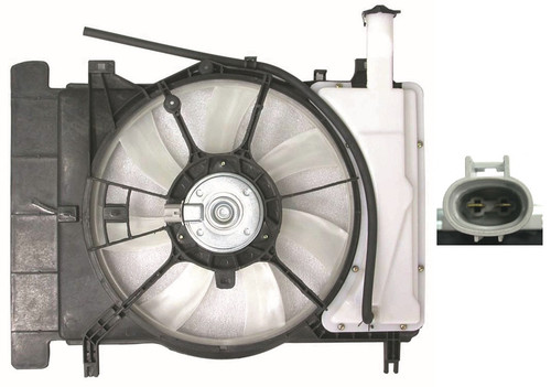 RADIATOR FAN ASSY REPLACEMENT FOR TOYOTA YARIS HATCHBACK 2006 PARTSLINK NUMBER TO3115145 RADIATOR FAN ASSY REPLACEMENT FOR TOYOTA YARIS HATCHBACK 2006 PARTSLINK NUMBER TO3115145