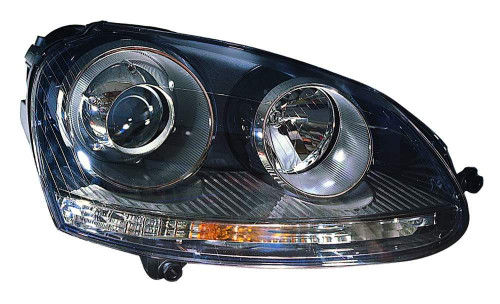 HEAD LAMP RH (XENON) HQ REPLACEMENT FOR VOLKSWAGEN RABBIT 2006 PARTSLINK NUMBER VW2503133