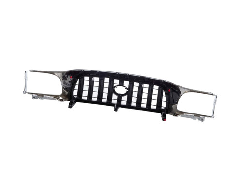 GRILLE CHROME/DARK GRAY  REPLACEMENT FOR TOYOTA TACOMA PICKUP 4WD 2004 PARTSLINK NUMBER  TO1200248