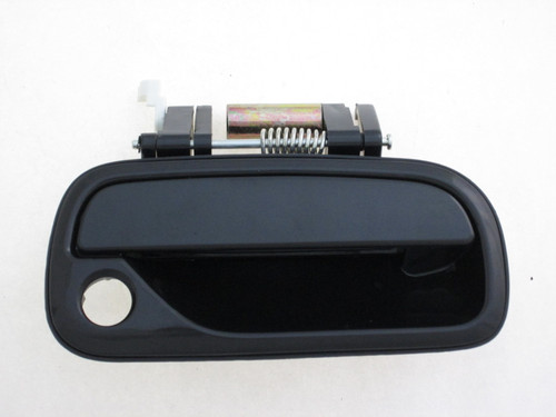 DOOR HANDLE FR RH OUTER SMOOTH BLACK (REGULAR/ACCESS CAB)  REPLACEMENT FOR TOYOTA TUNDRA PICKUP 2004 PARTSLINK NUMBER  TO1311125