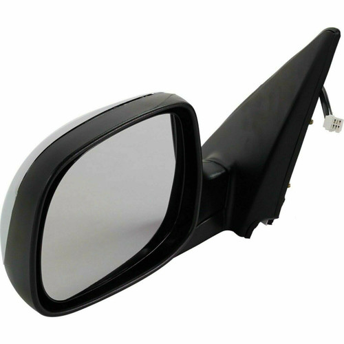 DOOR MIRROR LH POWER CHROME DOUBLE/SR5  REPLACEMENT FOR TOYOTA TUNDRA PICKUP 2004 PARTSLINK NUMBER  TO1320227