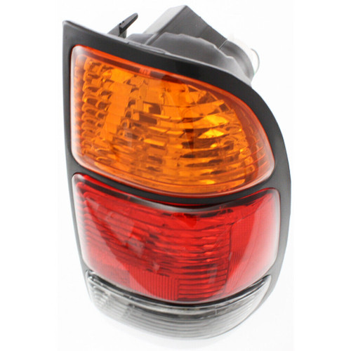 TAIL LAMP RH STD BED YELLOW/RED WHITE (REGULAR/ACCESS CAB) HQ  REPLACEMENT FOR TOYOTA TUNDRA PICKUP 2004 PARTSLINK NUMBER  TO2801129