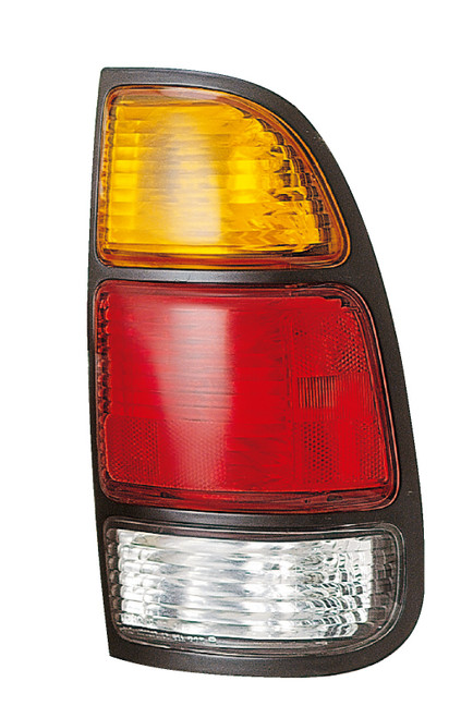 TAIL LAMP RH STD BED YELLOW/RED WHITE (REGULAR/ACCESS CAB) HQ  REPLACEMENT FOR TOYOTA TUNDRA PICKUP 2004 PARTSLINK NUMBER  TO2801129