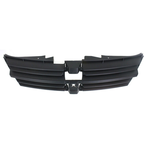 GRILLE MATTE-BLACK     REPLACEMENT FOR DODGE CARAVAN 2009 PARTSLINK NUMBER  CH1200310