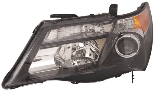 HEAD LAMP LH HID BASE/TECHNOLOGY HQ REPLACEMENT FOR ACURA MDX 2011 PARTSLINK NUMBER AC2518120