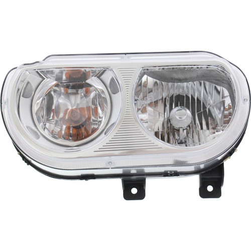 HEAD LAMP LH HALOGEN CAPA REPLACEMENT FOR DODGE CHALLENGER 2009 PARTSLINK NUMBER CH2518137C HEAD LAMP LH HALOGEN CAPA REPLACEMENT FOR DODGE CHALLENGER 2009 PARTSLINK NUMBER CH2518137C