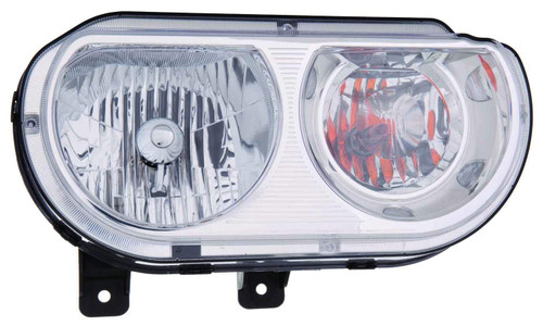 HEAD LAMP RH HALOGEN HQ REPLACEMENT FOR DODGE CHALLENGER 2009 PARTSLINK NUMBER CH2519137 HEAD LAMP RH HALOGEN HQ REPLACEMENT FOR DODGE CHALLENGER 2009 PARTSLINK NUMBER CH2519137