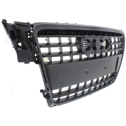 GRILLE BLACK W/BLACK FRAME REPLACEMENT FOR AUDI A4 2011 PARTSLINK NUMBER AU1200117 GRILLE BLACK W/BLACK FRAME REPLACEMENT FOR AUDI A4 2011 PARTSLINK NUMBER AU1200117