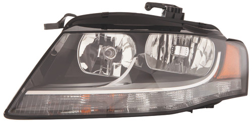 HEAD LAMP LH HALOGEN SDN/WGN HQ REPLACEMENT FOR AUDI A4 2011 PARTSLINK NUMBER AU2502149