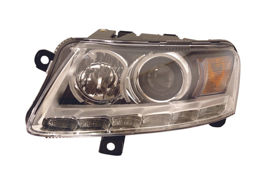 HEAD LAMP LH XENON W/AUTO LEVELING W/O CURVE HQ REPLACEMENT FOR AUDI A6 2011 PARTSLINK NUMBER AU2502156 HEAD LAMP LH XENON W/AUTO LEVELING W/O CURVE HQ REPLACEMENT FOR AUDI A6 2011 PARTSLINK NUMBER AU2502156
