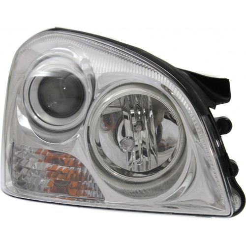 HEAD LAMP RH W/O APP PKG W/CHROME BEZEL CAPA REPLACEMENT FOR KIA OPTIMA 2007 PARTSLINK NUMBER KI2503132C HEAD LAMP RH W/O APP PKG W/CHROME BEZEL CAPA REPLACEMENT FOR KIA OPTIMA 2007 PARTSLINK NUMBER KI2503132C
