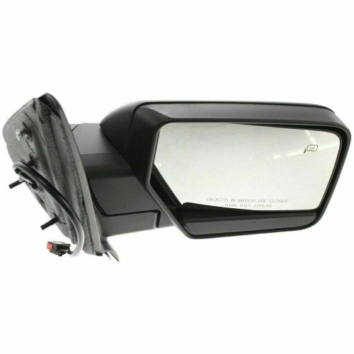 DOOR MIRROR RH POWER HTD PUDDLE LAMP MANUAL FOLDING TEXTURED   REPLACEMENT FOR FORD EXPEDITION EL 2009 PARTSLINK NUMBER  FO1321364