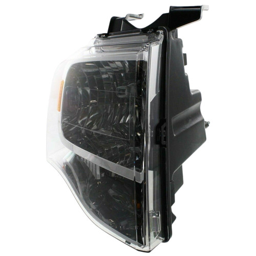 HEAD LAMP RH CHROME BEZEL CAPA   REPLACEMENT FOR FORD EXPEDITION EL 2009 PARTSLINK NUMBER  FO2503226C