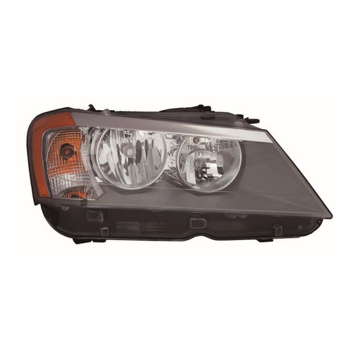 HEAD LAMP RH HALOGEN CAPA REPLACEMENT FOR BMW X3 2011 PARTSLINK NUMBER BM2503170C