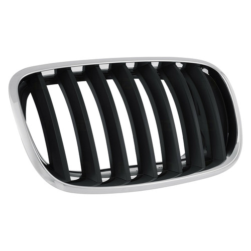 GRILLE RH CHROME/BLACK REPLACEMENT FOR BMW X5 2011 PARTSLINK NUMBER BM1200181 GRILLE RH CHROME/BLACK REPLACEMENT FOR BMW X5 2011 PARTSLINK NUMBER BM1200181