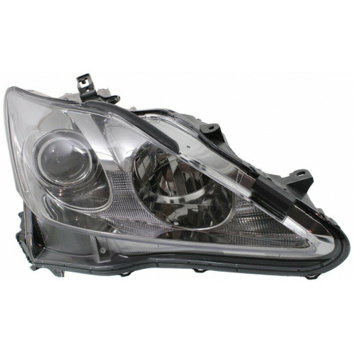 HEAD LAMP RH HALOGEN W/O AUTO LEVELING CAPA REPLACEMENT FOR LEXUS IS350 SEDAN 2007 PARTSLINK NUMBER LX2503132C HEAD LAMP RH HALOGEN W/O AUTO LEVELING CAPA REPLACEMENT FOR LEXUS IS350 SEDAN 2007 PARTSLINK NUMBER LX2503132C