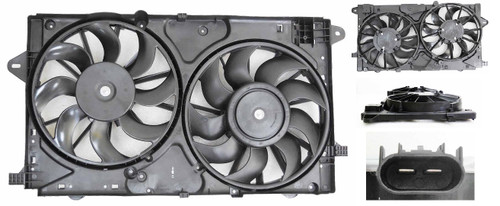 RADIATOR FAN ASSY REPLACEMENT FOR BUICK LACROSSE 2011 PARTSLINK NUMBER  GM3115250
