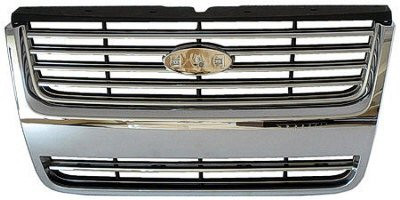 GRILLE CHROME/BLACK XLT-LTD REPLACEMENT FOR FORD EXPLORER LIMITED 2009 PARTSLINK NUMBER FO1200476 GRILLE CHROME/BLACK XLT-LTD REPLACEMENT FOR FORD EXPLORER LIMITED 2009 PARTSLINK NUMBER FO1200476