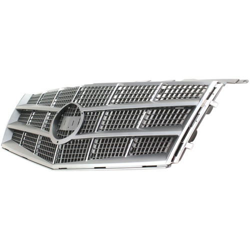 GRILLE CHROME/SILVER W/O CREST/WREATH REPLACEMENT FOR CADILLAC CTS 2011 PARTSLINK NUMBER GM1200616 GRILLE CHROME/SILVER W/O CREST/WREATH REPLACEMENT FOR CADILLAC CTS 2011 PARTSLINK NUMBER GM1200616
