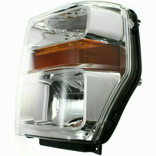 HEAD LAMP LH EXCLUDE HARLEY DAVIDSON HQ   REPLACEMENT FOR FORD PICKUP F450 SUPERDUTY 2009 PARTSLINK NUMBER  FO2502243