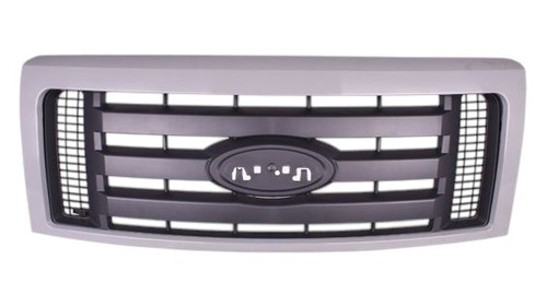 GRILLE STX FX4 PAINTED FRAME 3 TEXTURED BAR REPLACEMENT FOR FORD PICKUP FORD LIGHTDUTY(F150) 2009 PARTSLINK NUMBER FO1200512 GRILLE STX FX4 PAINTED FRAME 3 TEXTURED BAR REPLACEMENT FOR FORD PICKUP FORD LIGHTDUTY(F150) 2009 PARTSLINK NUMBER FO1200512