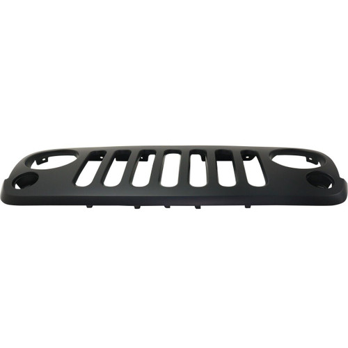 GRILLE BLACK REPLACEMENT FOR JEEP WRANGLER 2007 PARTSLINK NUMBER  CH1200313U