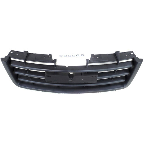 GRILLE MATTE-BLACK 3 HORIZONTAL BLACK BARS W/BLACK FRAME EXCLUDE DENALI     REPLACEMENT FOR GMC PICKUP GMC SIERRA HYBRID 2009  PARTSLINK NUMBER  GM1200583
