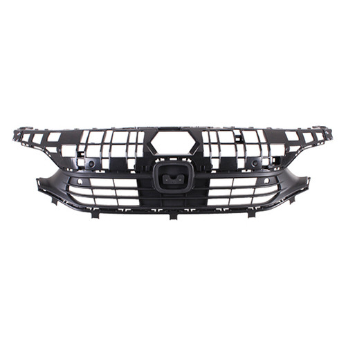GRILLE FR TEXTURED BLACK W/PARK ASSIST SENSOR W/O EMBLEM EXCLUDE SI  REPLACEMENT FOR HONDA CIVIC SEDAN 2022 PARTSLINK NUMBER HO1200254