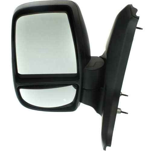 DOOR MIRROR LH MANUAL TEXTURED W/SHORT ARM W/LOW ROOF  REPLACEMENT FOR  FORD TRANSIT T-350 WAGON 2019 PARTSLINK NUMBER FO1320547