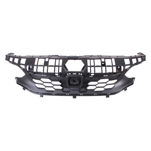 GRILLE FR UPPER BLACK W/O EMBLEM / PARK ASSIST SENSOR REPLACEMENT FOR HONDA CIVIC HATCHBACK 2023 PARTSLINK NUMBER HO1200255