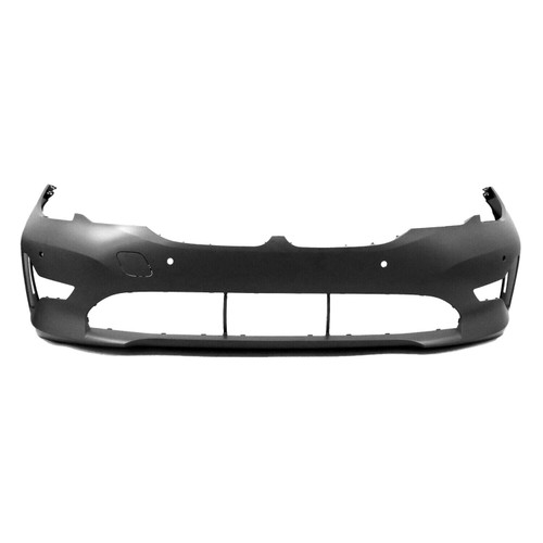 BUMPER FR PRIMED PTM W/TOW HOOK / 4 PDC W/O PARK ASSIST SENSOR / M-PKG REPLACEMENT FOR BMW 330I SEDAN 2019-2022 PARTSLINK NUMBER BM1000531