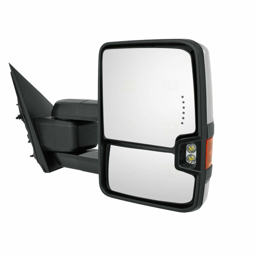 DOOR MIRROR RH POWER HTD TOW TYPE W/SIDE MARKER/IN-GLASS TURN SIGNAL/CARGO SPOTLIGHT  REPLACEMENT FOR GMC PICKUP GMC SIERRA 1500 LIMITED 2019 PARTSLINK NUMBER GM1321512